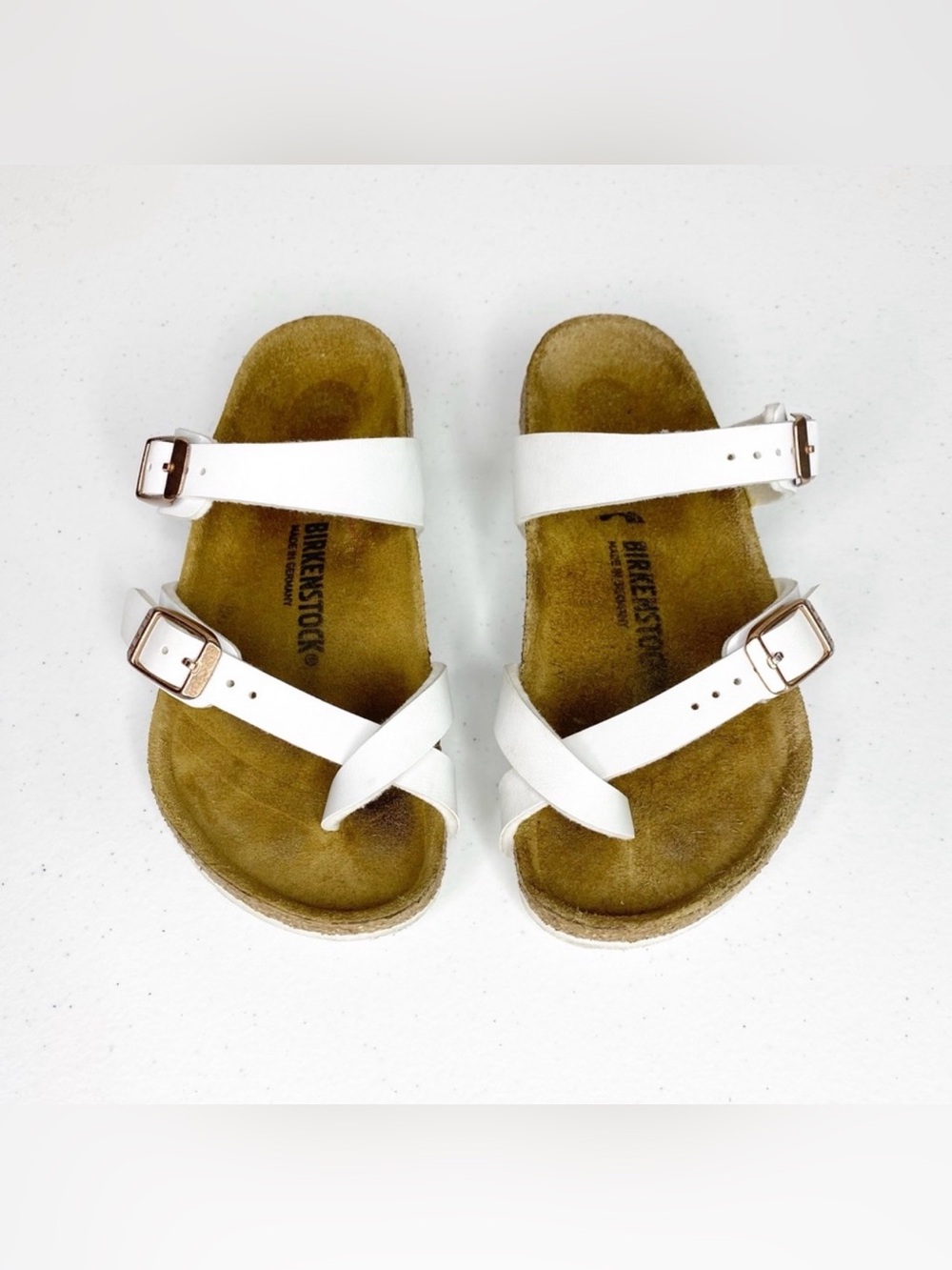 Birkenstock Mayari Kids White Sandals EU 29 Toddler 11